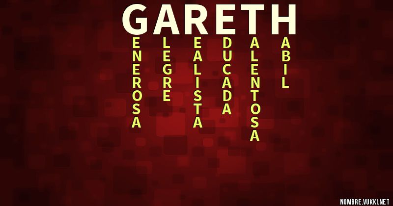 Acróstico gareth