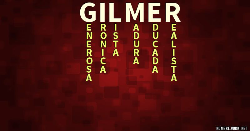 Acróstico gilmer