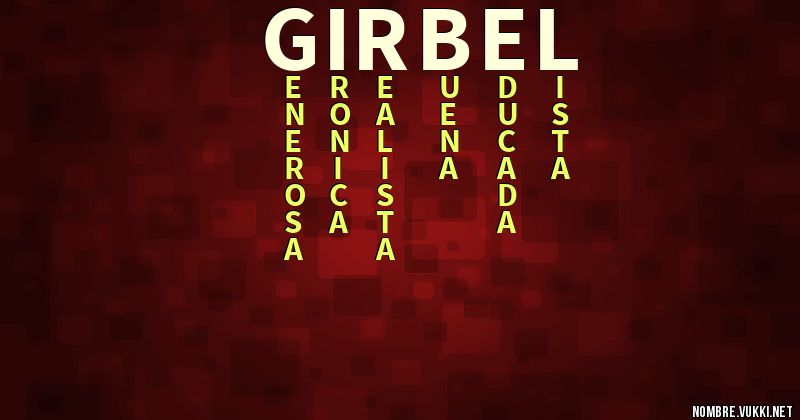 Acróstico girbel