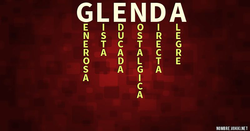 Acróstico glenda