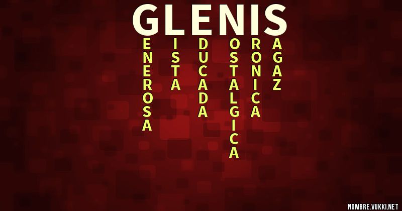 Acróstico glenis