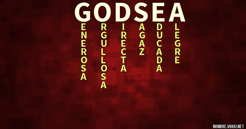 Acróstico godsea