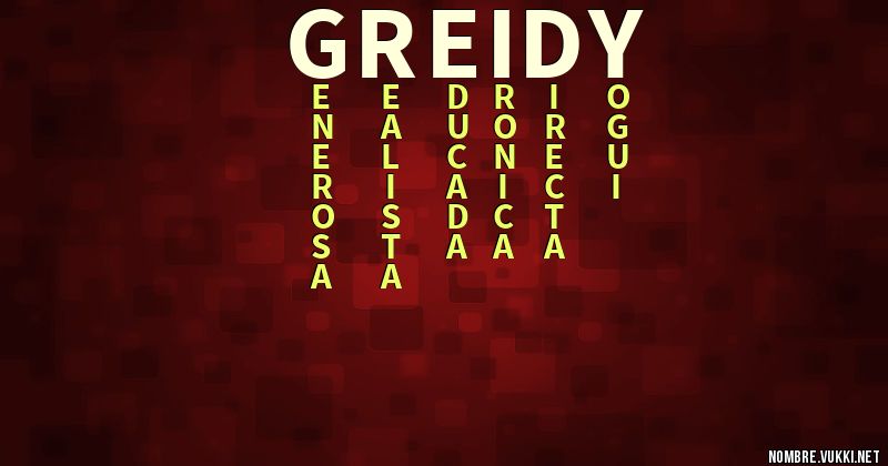 Acróstico greidy