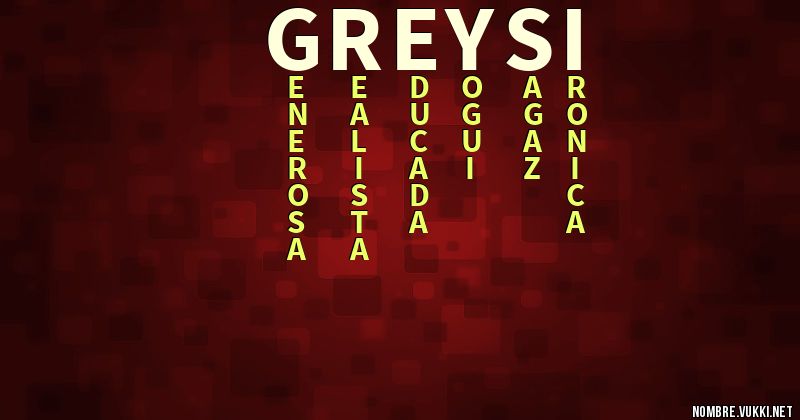 Acróstico greysi