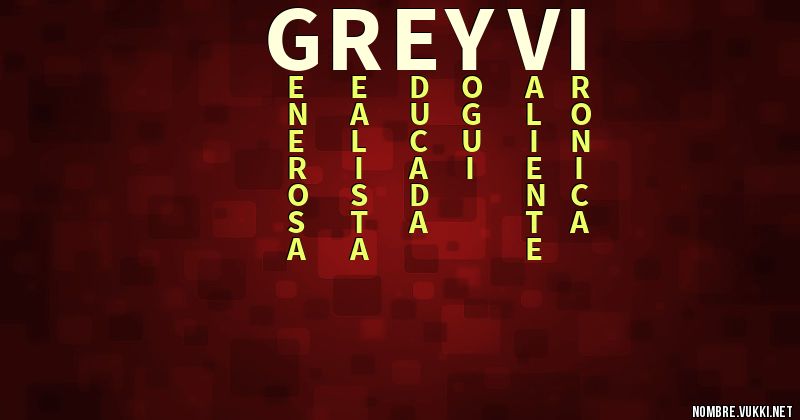 Acróstico greyvi