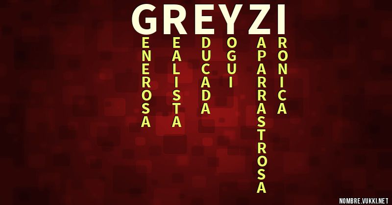 Acróstico greyzi