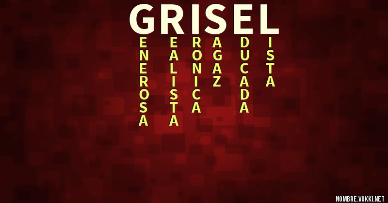 Acróstico grisel