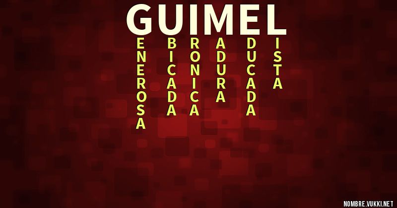 Acróstico guimel