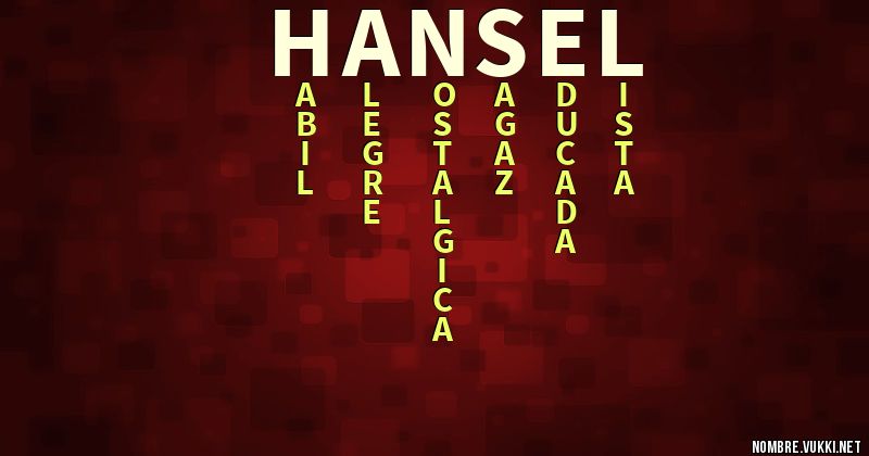 Acróstico hansel