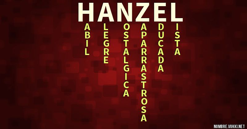 Acróstico hanzel