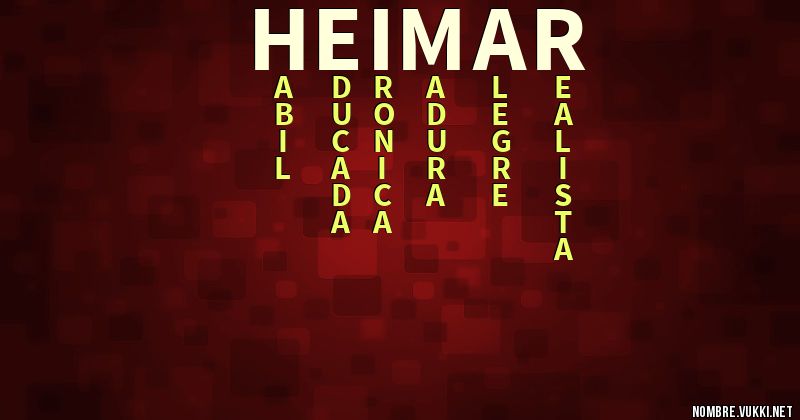 Acróstico heimar