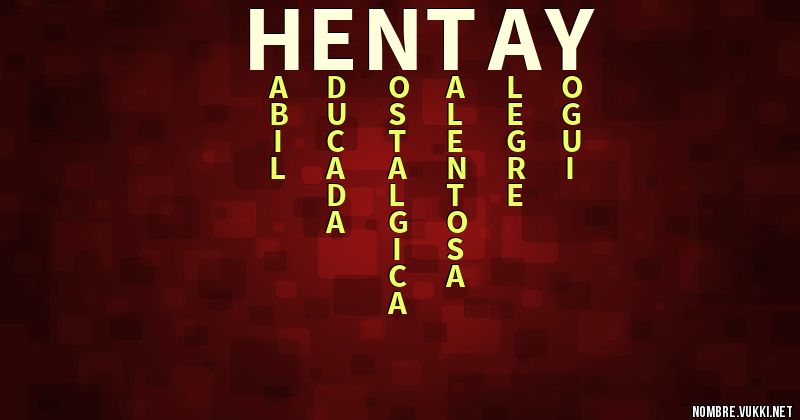 Acróstico hentay