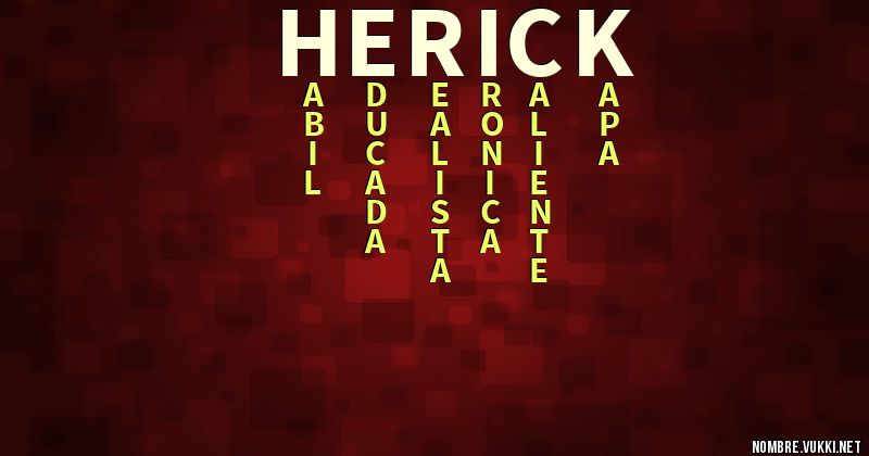 Acróstico herick