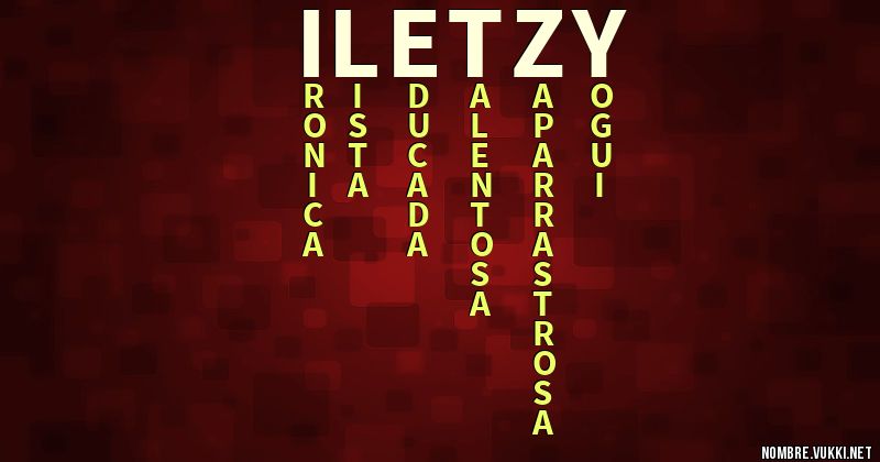 Acróstico iletzy