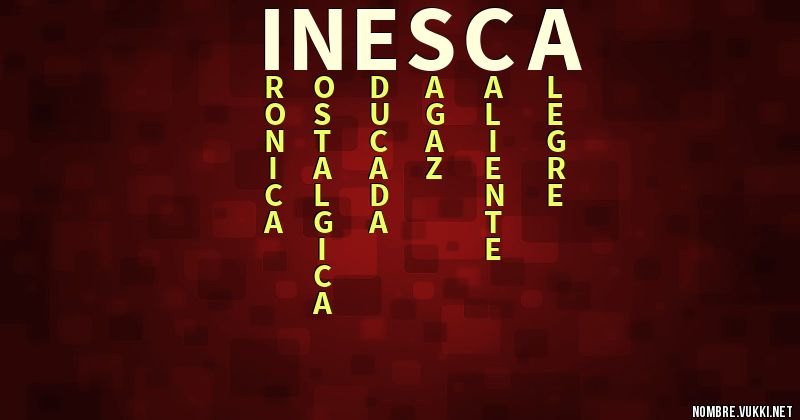 Acróstico inesca
