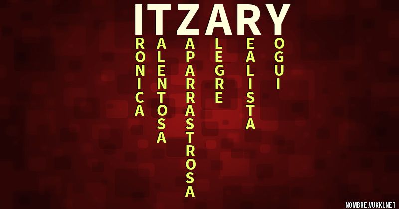 Acróstico itzary