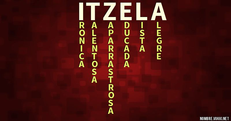 Acróstico itzela