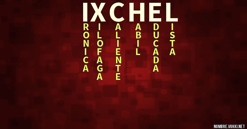 Acróstico ixchel