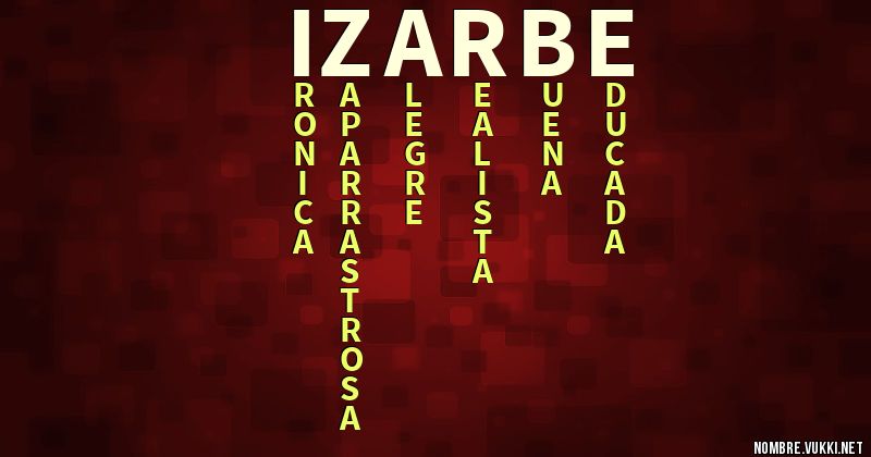 Acróstico izarbe