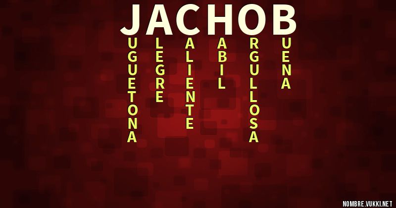 Acróstico jachob