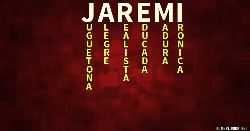 Acróstico jaremi