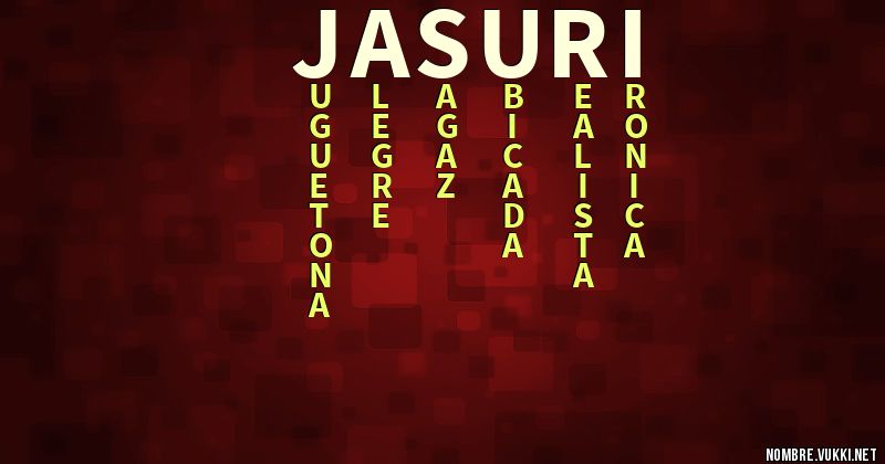 Acróstico jasuri