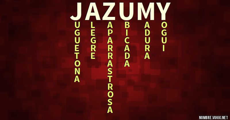 Acróstico jazumy