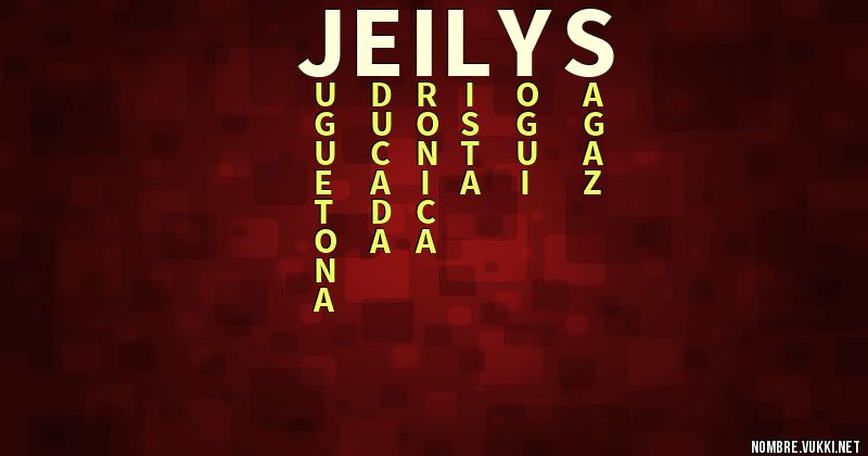 Acróstico jeilys