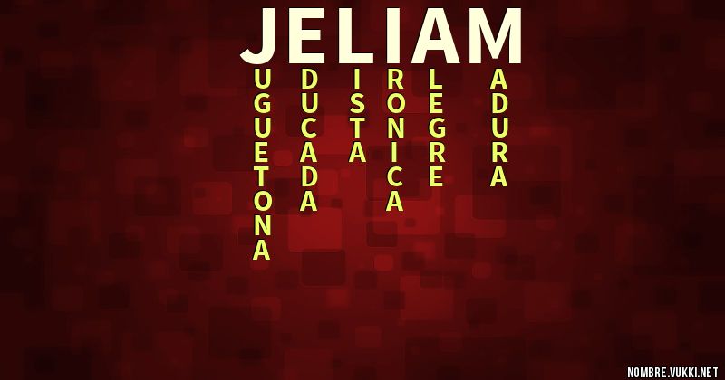 Acróstico jeliam