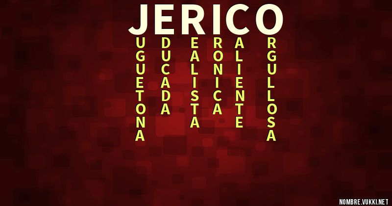 Acróstico jerico