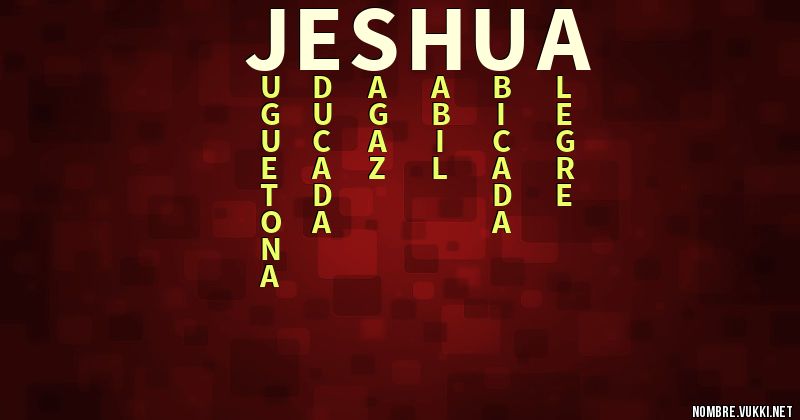 Acróstico jeshua