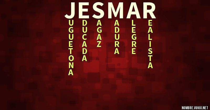 Acróstico jesmar