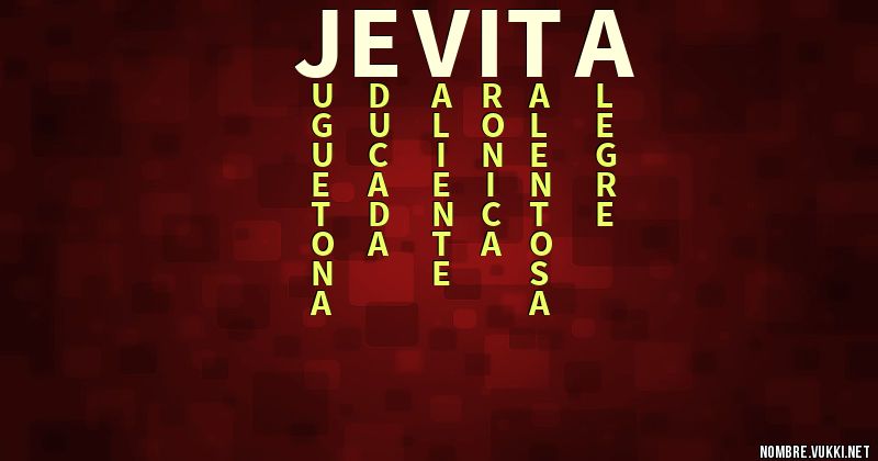 Acróstico jevita
