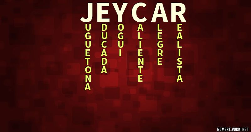 Acróstico jeycar