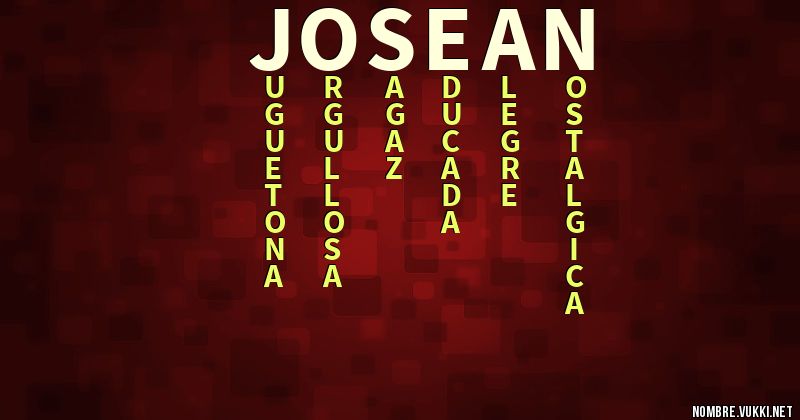 Acróstico josean