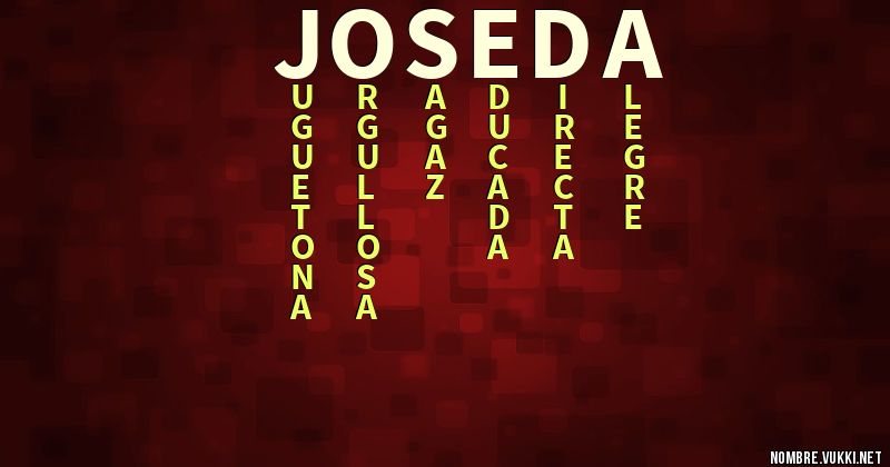 Acróstico joseda