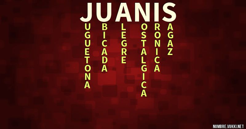 Acróstico juanis