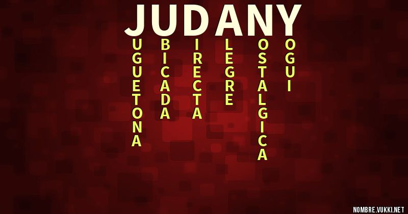 Acróstico judany