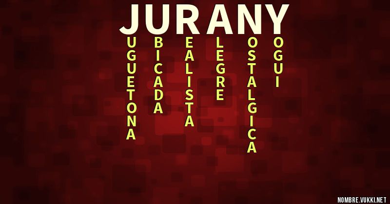 Acróstico jurany