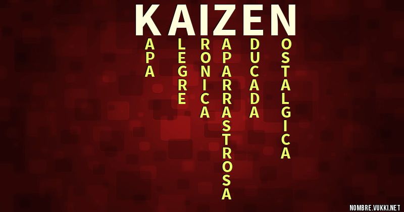 Acróstico kaizen