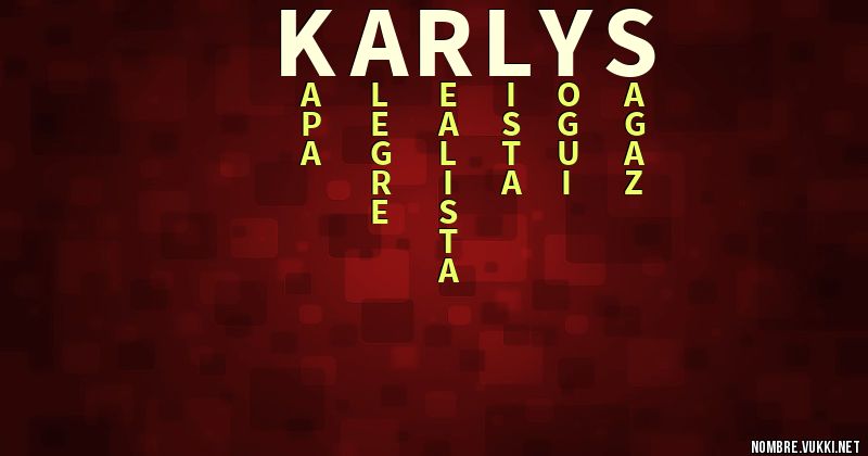 Qué significa karlys