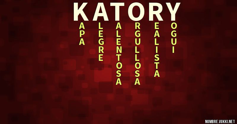 Qué significa katory
