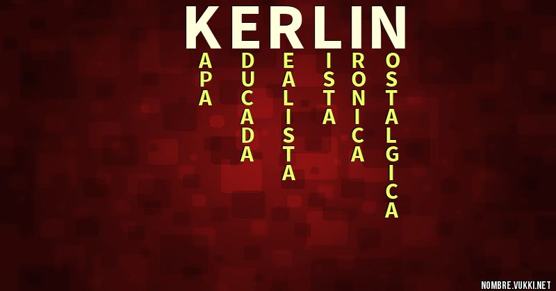 Acróstico kerlin