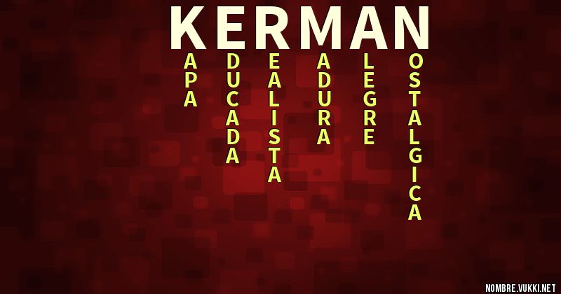 Acróstico kerman