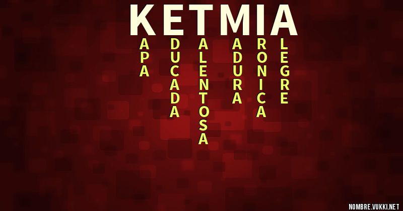 Acróstico ketmia