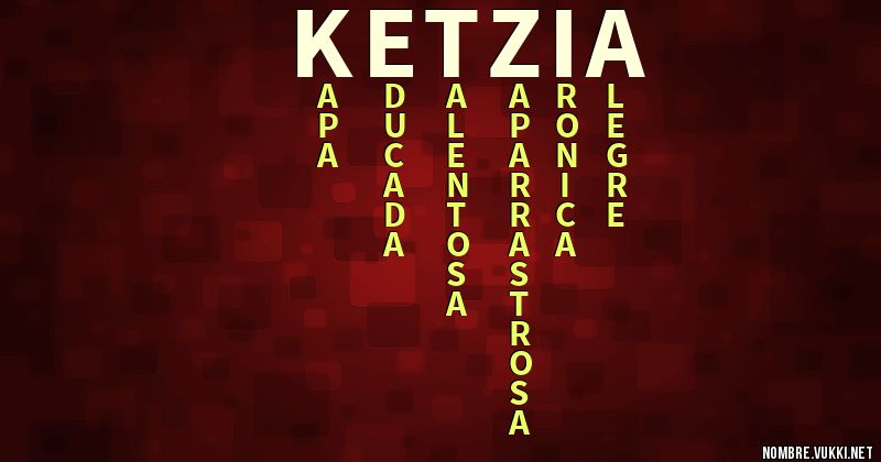 Acróstico ketzia