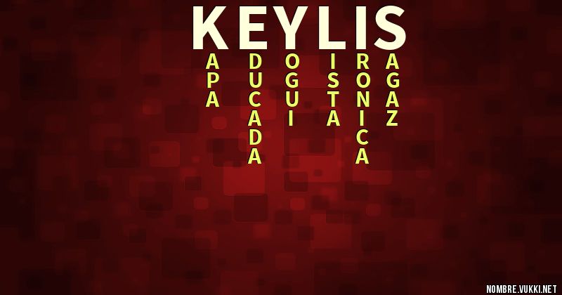 Acróstico keylis