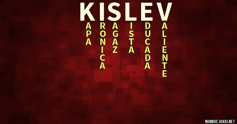 Acróstico kislev