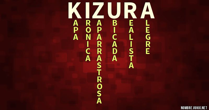 Acróstico kizura