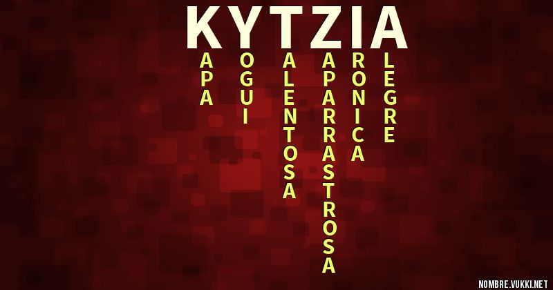 Acróstico kytzia